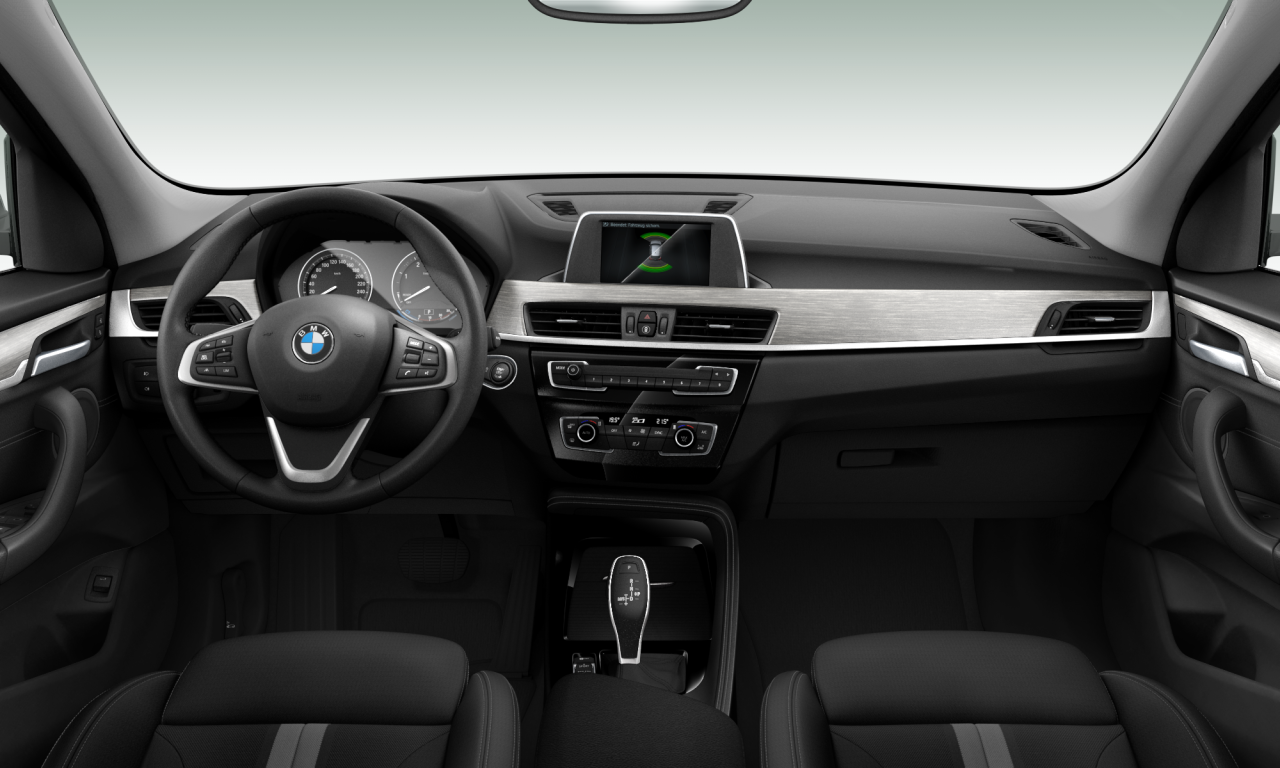 Interior of 2019 BMW X1 sDrive18d (F48), VIN WBAJH510905N65940