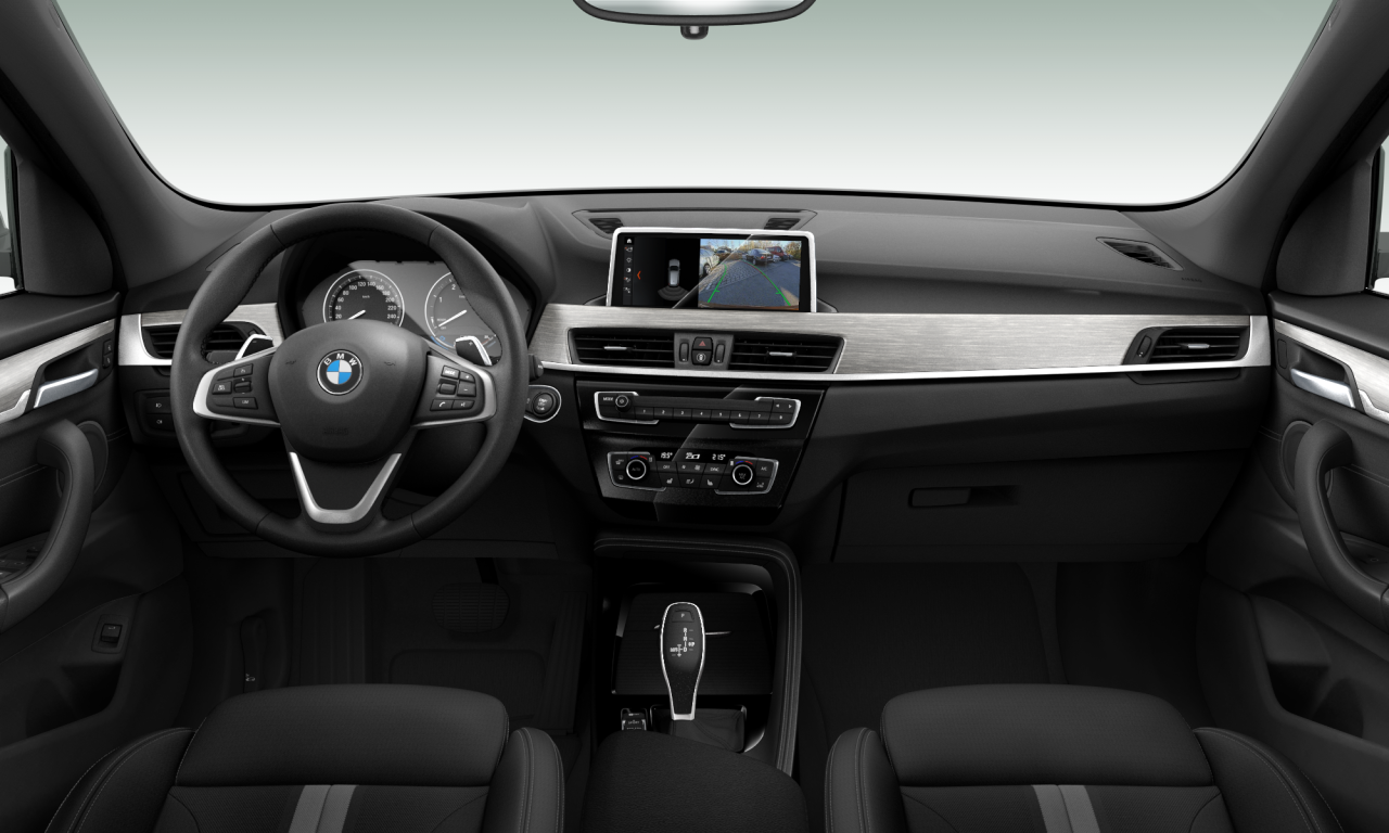 Interior of BMW X1 xDrive18d (F48), VIN WBAJH710903G10479