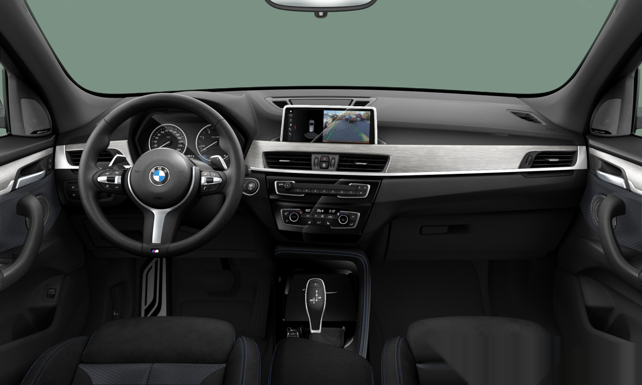 Interior of 2018 BMW X1 xDrive20d (F48), VIN WBAJJ11020EF62829