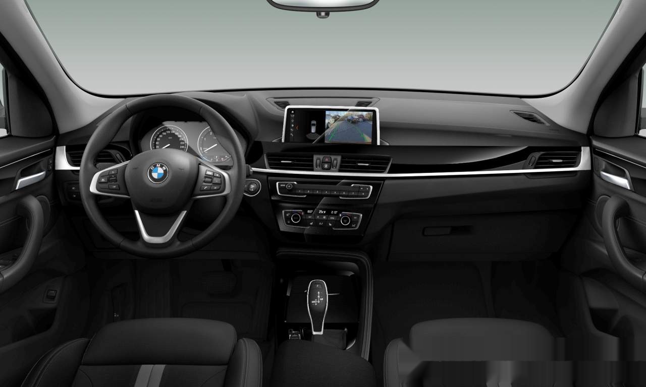 Interior of BMW X1 xDrive20d (Sports Activity Vehicle (5 Doors)), VIN WBAJJ110X03F05385