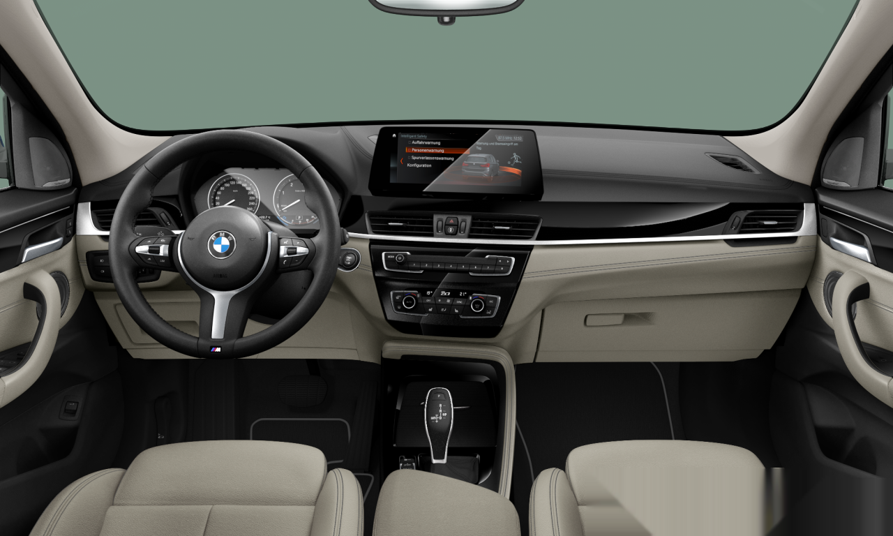 Interior of 2022 BMW X1 xDrive25d (F48 (MUE)), VIN WBAJJ310305U91164