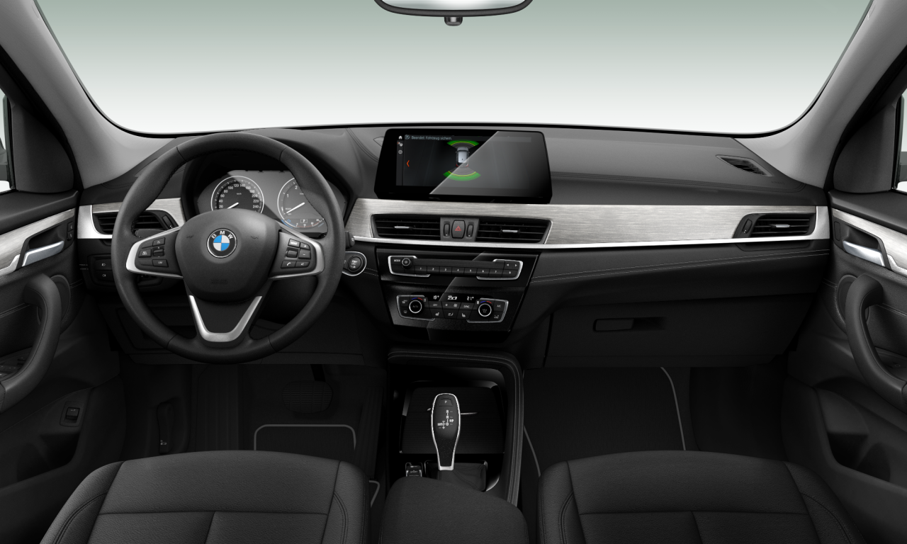 Interior of 2020 BMW X1 xDrive25d (F48 (MUE)), VIN WBAJJ310503M70747