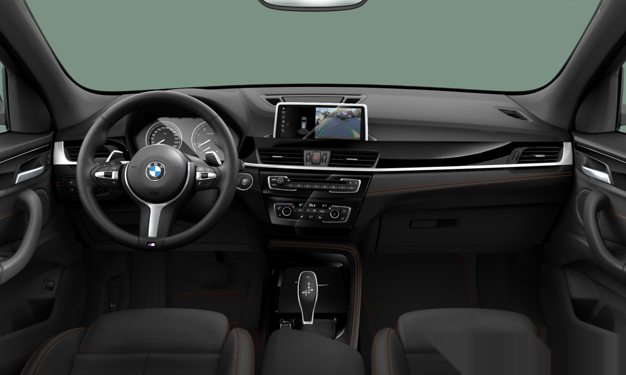Interior of 2020 BMW X1 xDrive25d (F48 (MUE)), VIN WBAJJ310605S32121