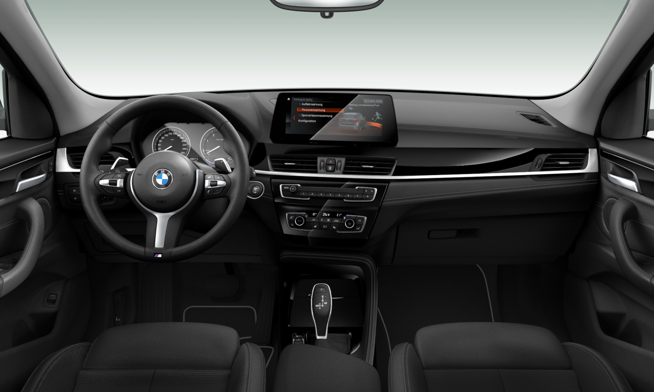 Interior of BMW X1 xDrive25d (F48 (MUE)), VIN WBAJJ310X05T80076