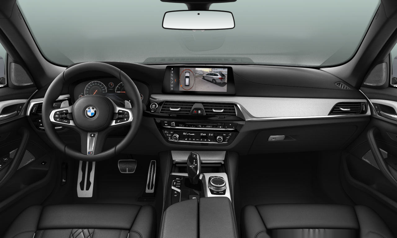 Interior of BMW 540i xDrive (G31), VIN WBAJM11050B210902