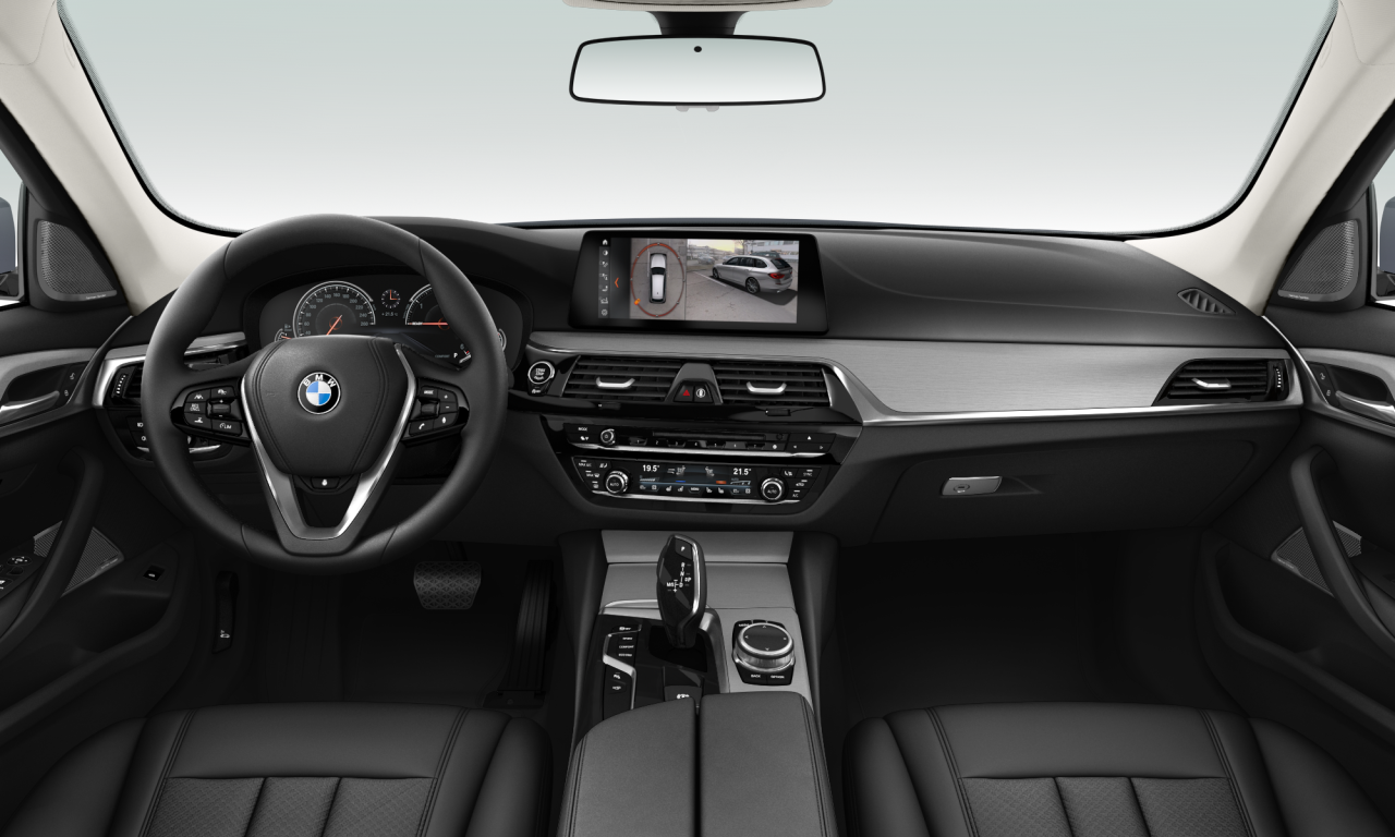 Interior of 2017 BMW 520d (G31), VIN WBAJM71060B068451