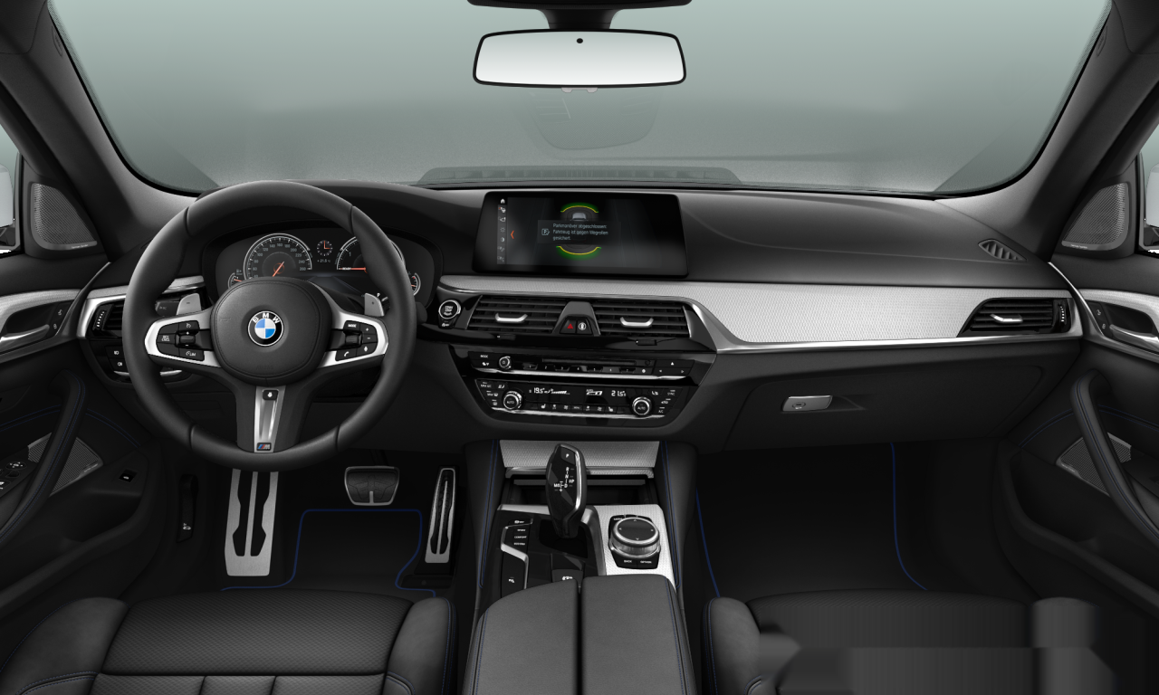 Interior of BMW 520d (G31), VIN WBAJM71060G953803