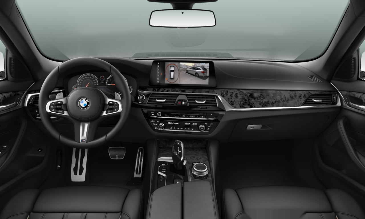 Interior of 2017 BMW 520d (G31), VIN WBAJM72020G638222