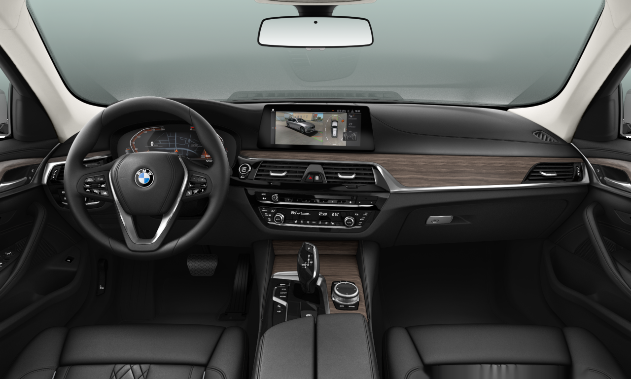 Interior of 2019 BMW 530d xDrive (G31), VIN WBAJN51010CD56750