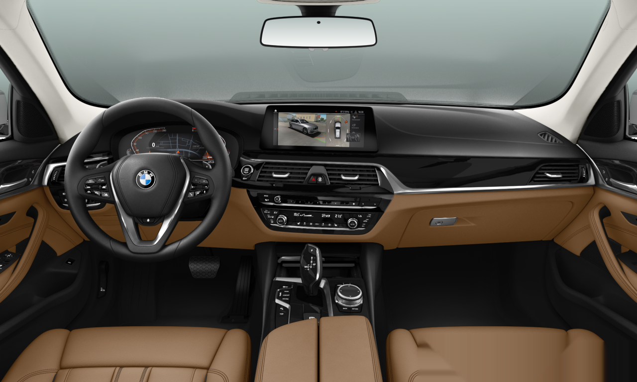 Interior of 2020 BMW 530d xDrive (G31), VIN WBAJN51010CE86320