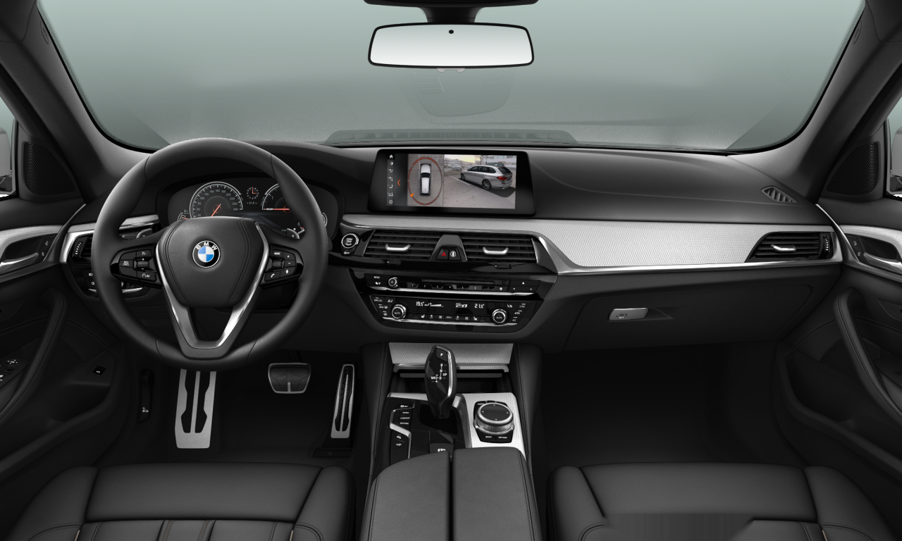 Interior of 2017 BMW 530d xDrive (G31), VIN WBAJN51060G978072