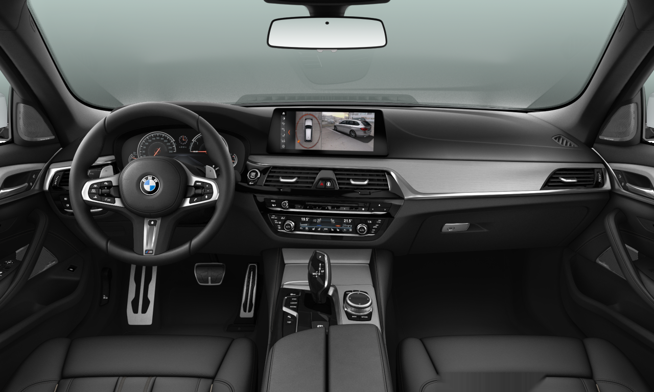 Interior of BMW 530d xDrive (G31), VIN WBAJN5109JB259395