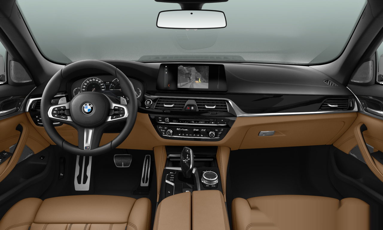 Interior of BMW 530d xDrive (G31), VIN WBAJN510X0B263907