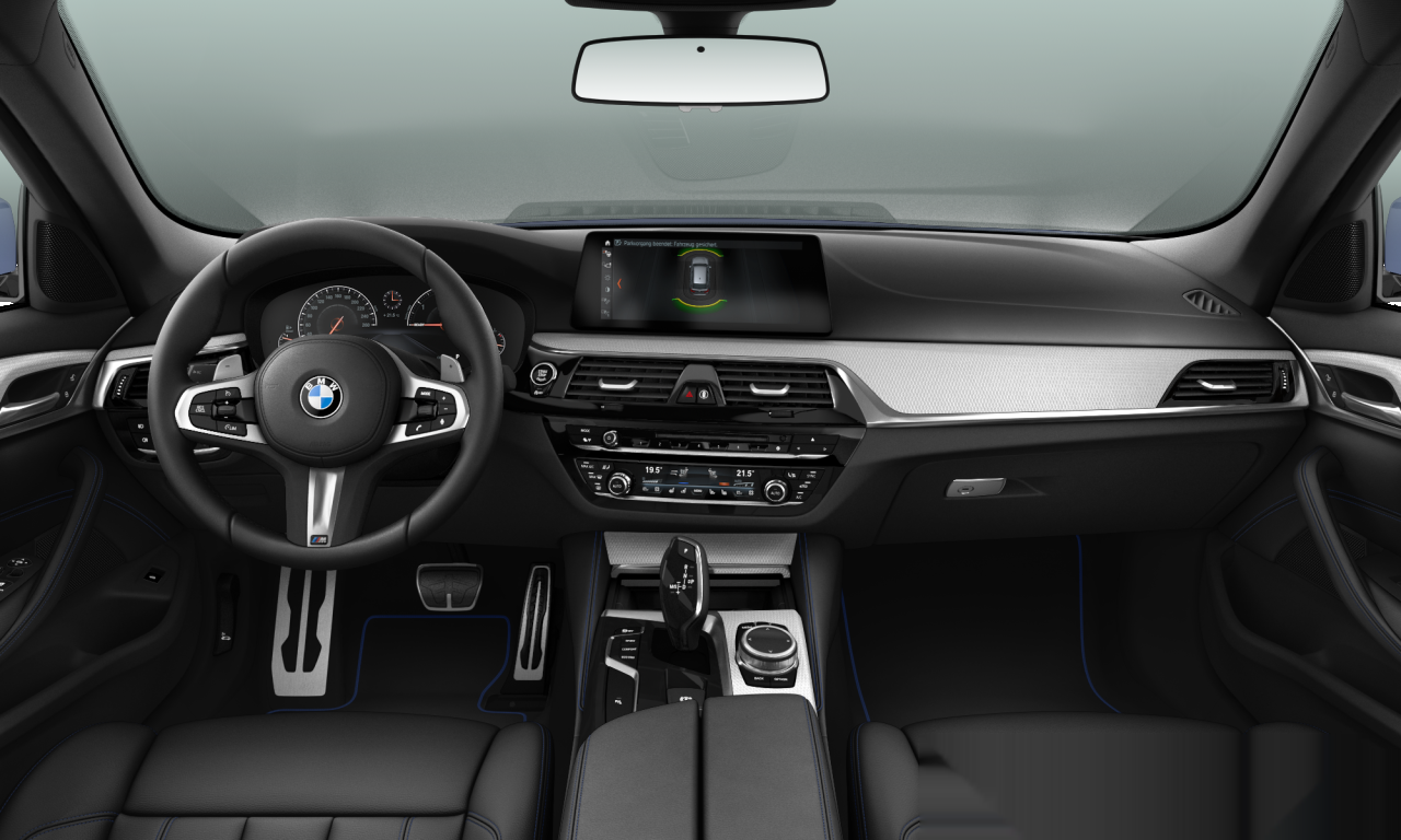 Interior of BMW 540d xDrive (G31), VIN WBAJN71060BJ07245