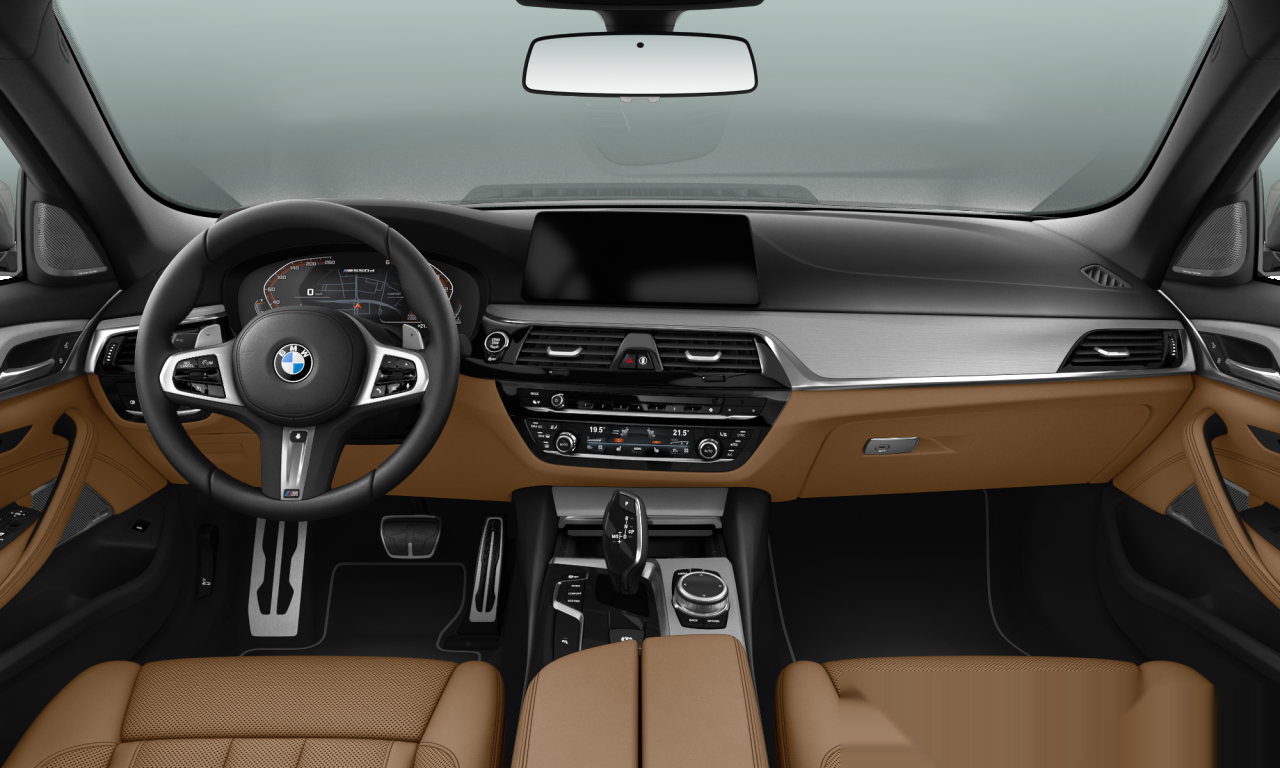 Interior of BMW M550d xDrive (G31), VIN WBAJN91060CE55314