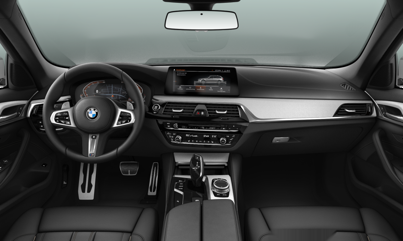 Interior of BMW 520d (G31), VIN WBAJP31070CD13920
