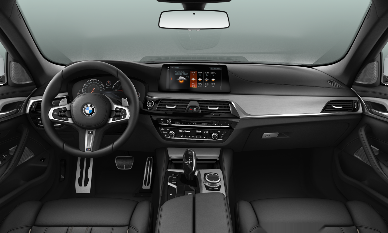 Interior of BMW 520d (G31), VIN WBAJP32000BX92134