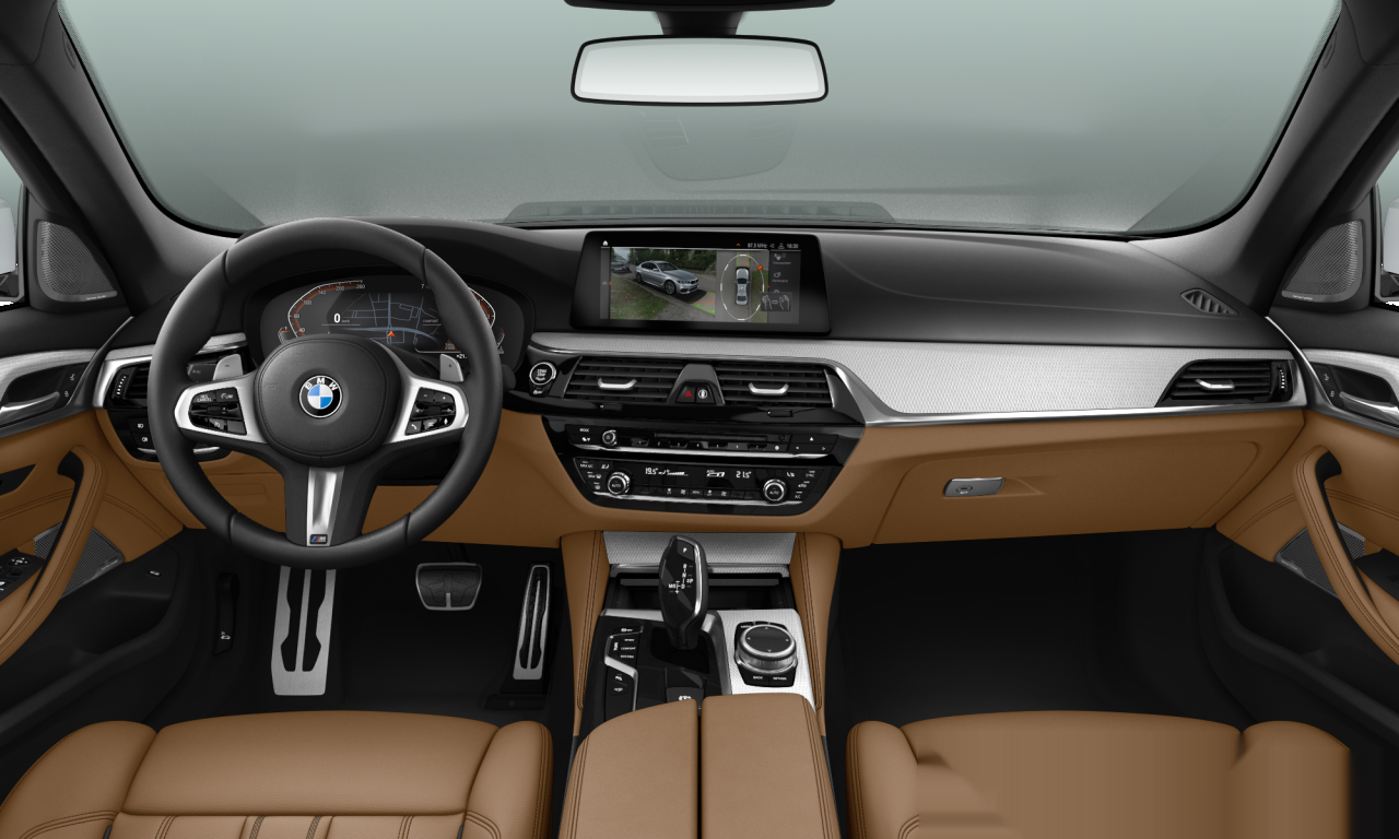 Interior of BMW 530i (G30), VIN WBAJR3708LYD04944