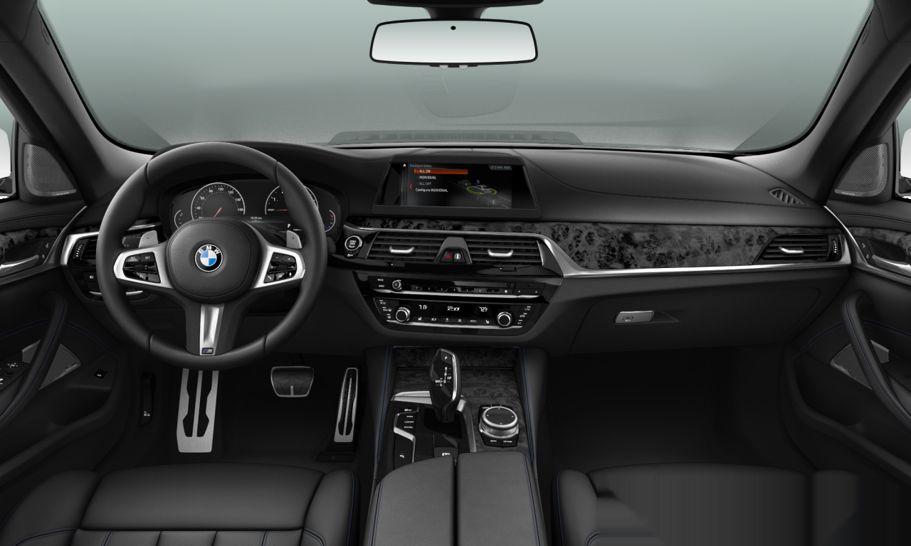 Interior of BMW 530i (G30), VIN WBAJR3C04LWW76893