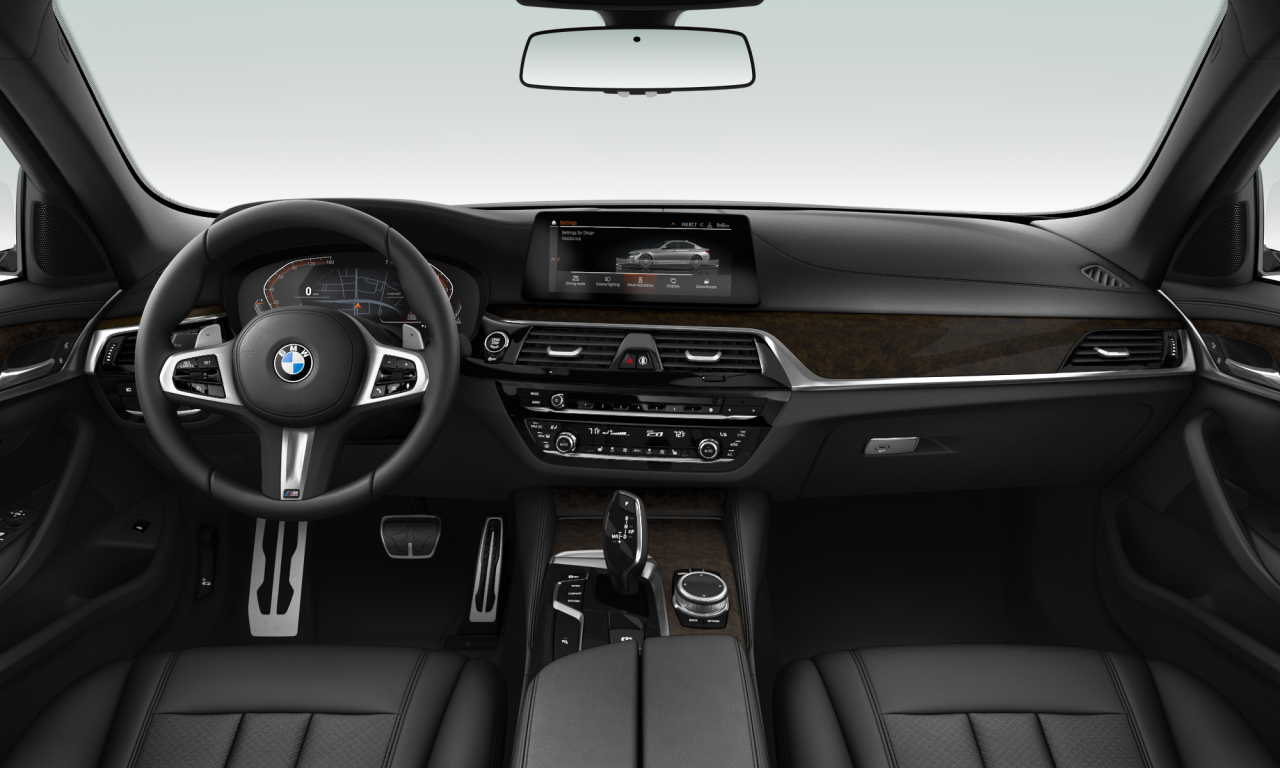 Interior of BMW 530i (G30), VIN WBAJR3C08LWW69610