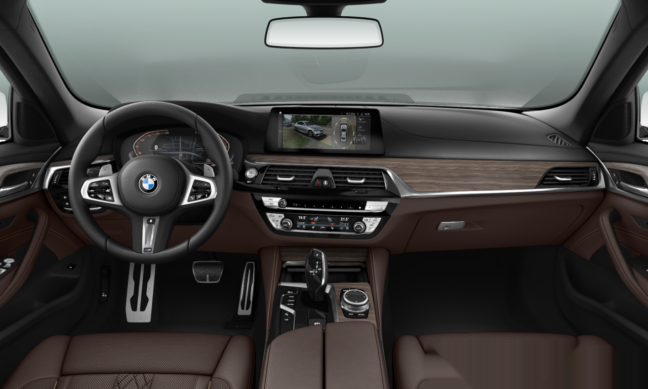 Interior of 2019 BMW 530i (G30), VIN WBAJR5100LCD56585