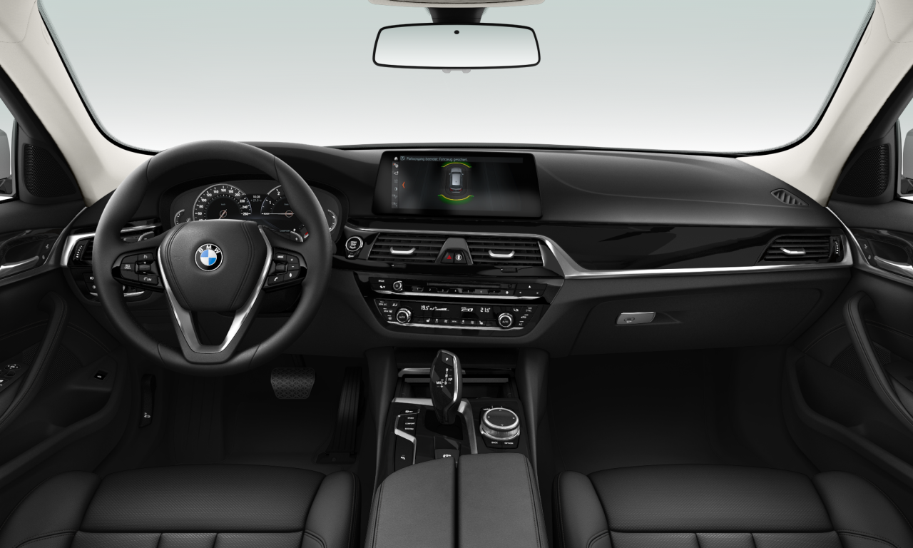 Interior of BMW 530i (G31), VIN WBAJT31000BJ17915