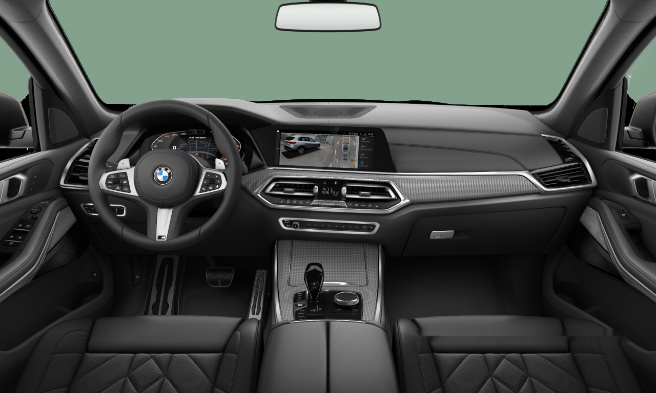 Interior of BMW X5 M50i (G05), VIN WBAJU420509P05222