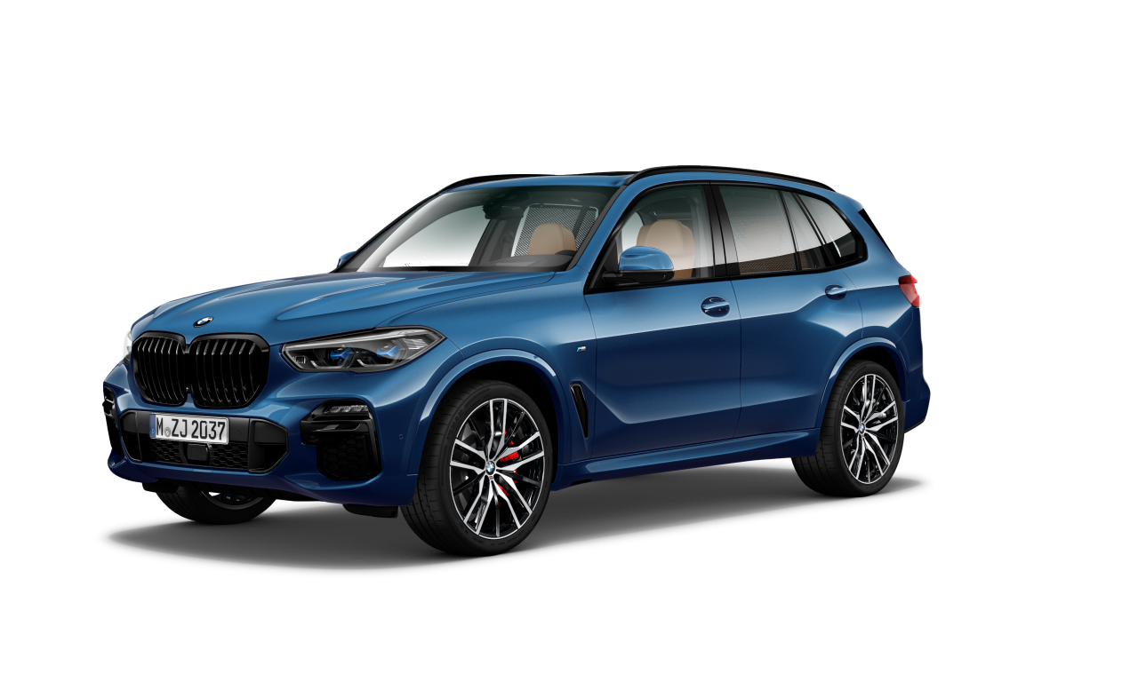 Exterior of 2021 BMW X5 M50i (G05), VIN WBAJU420909H51736