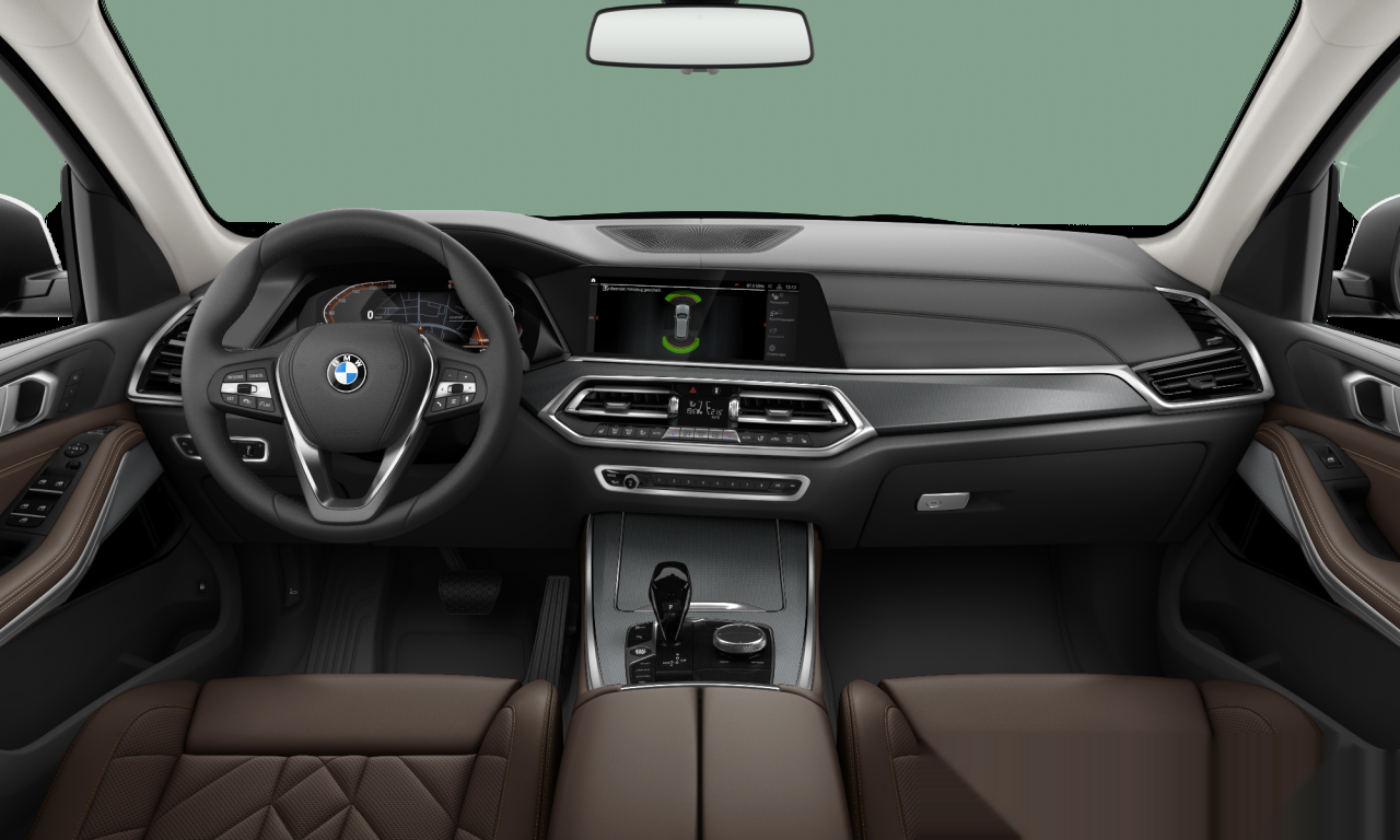 Interior of BMW X5 xDrive30d (G05), VIN WBAJU8103P9R96614