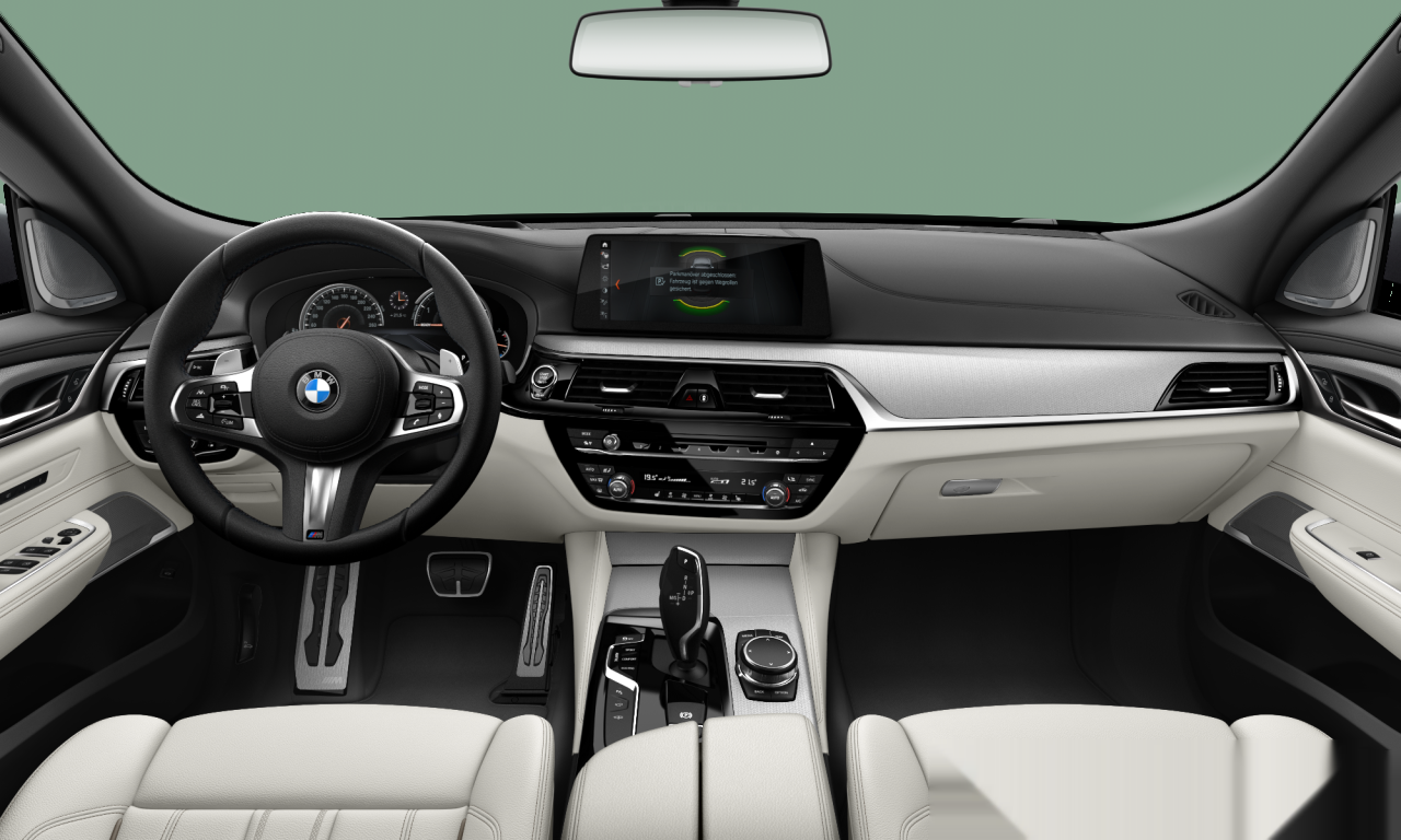 Interior of BMW 640i xDrive (G32), VIN WBAJV62050BC98717