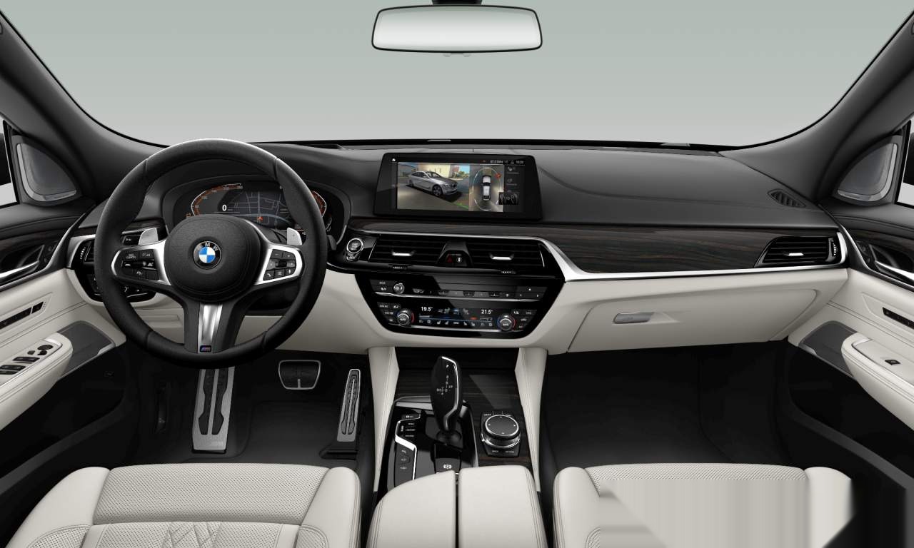 Interior of BMW 640d xDrive (Gran Turismo (4 Doors)), VIN WBAJW01090CE55073