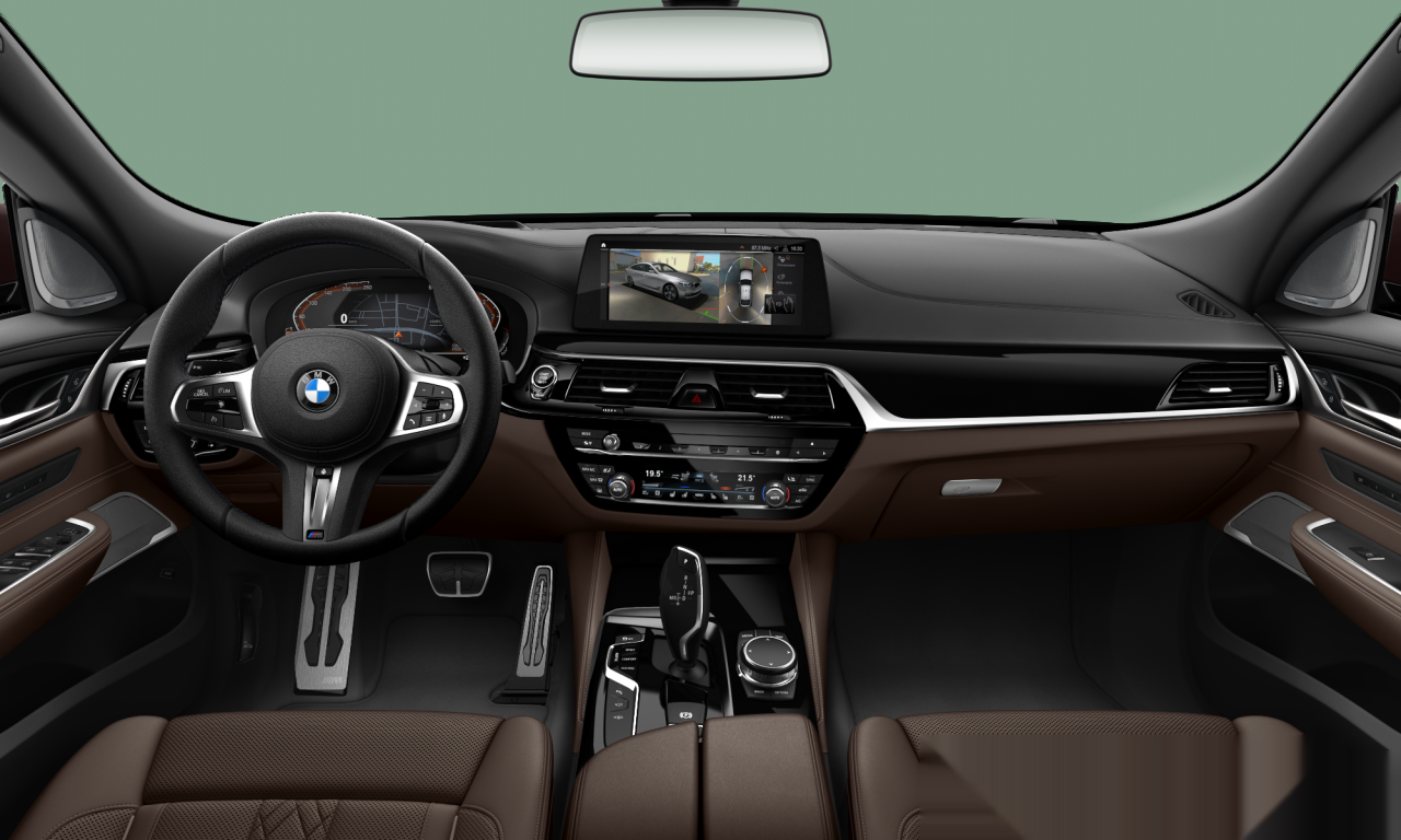 Interior of BMW 630d xDrive (G32), VIN WBAJW81020CE35147