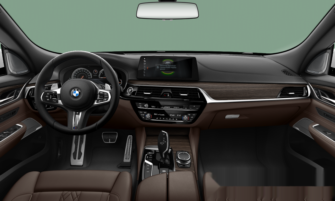 Interior of BMW 630d xDrive (G32), VIN WBAJW810X0BK91737