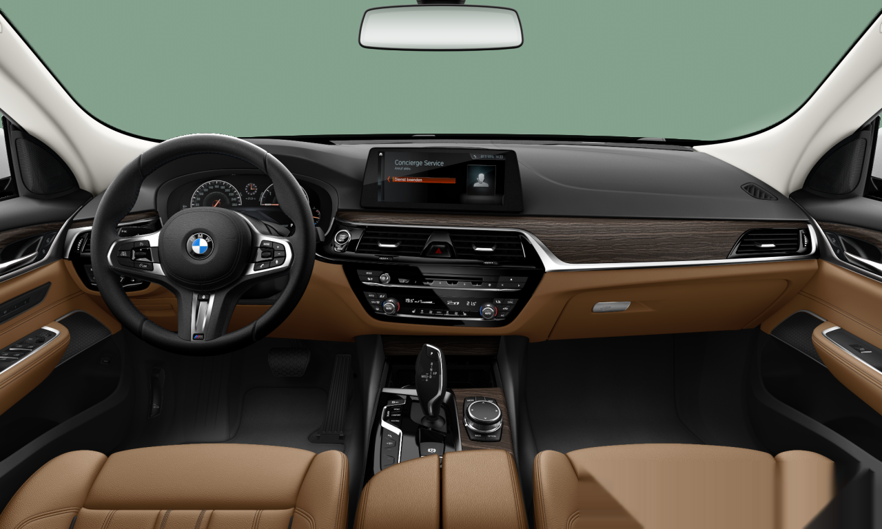 Interior of BMW 620d xDrive (G32), VIN WBAJX41010BU77818