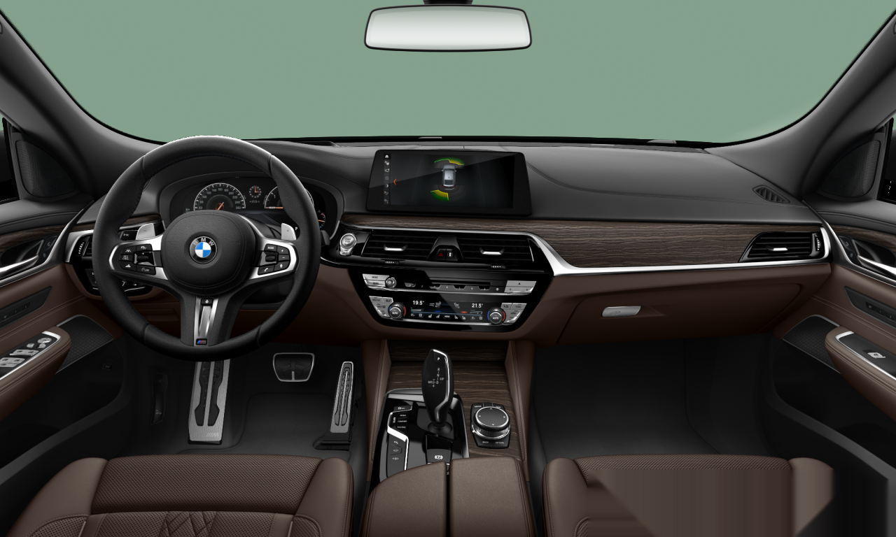 Interior of 2019 BMW 620d xDrive (G32), VIN WBAJX4109KBU78007