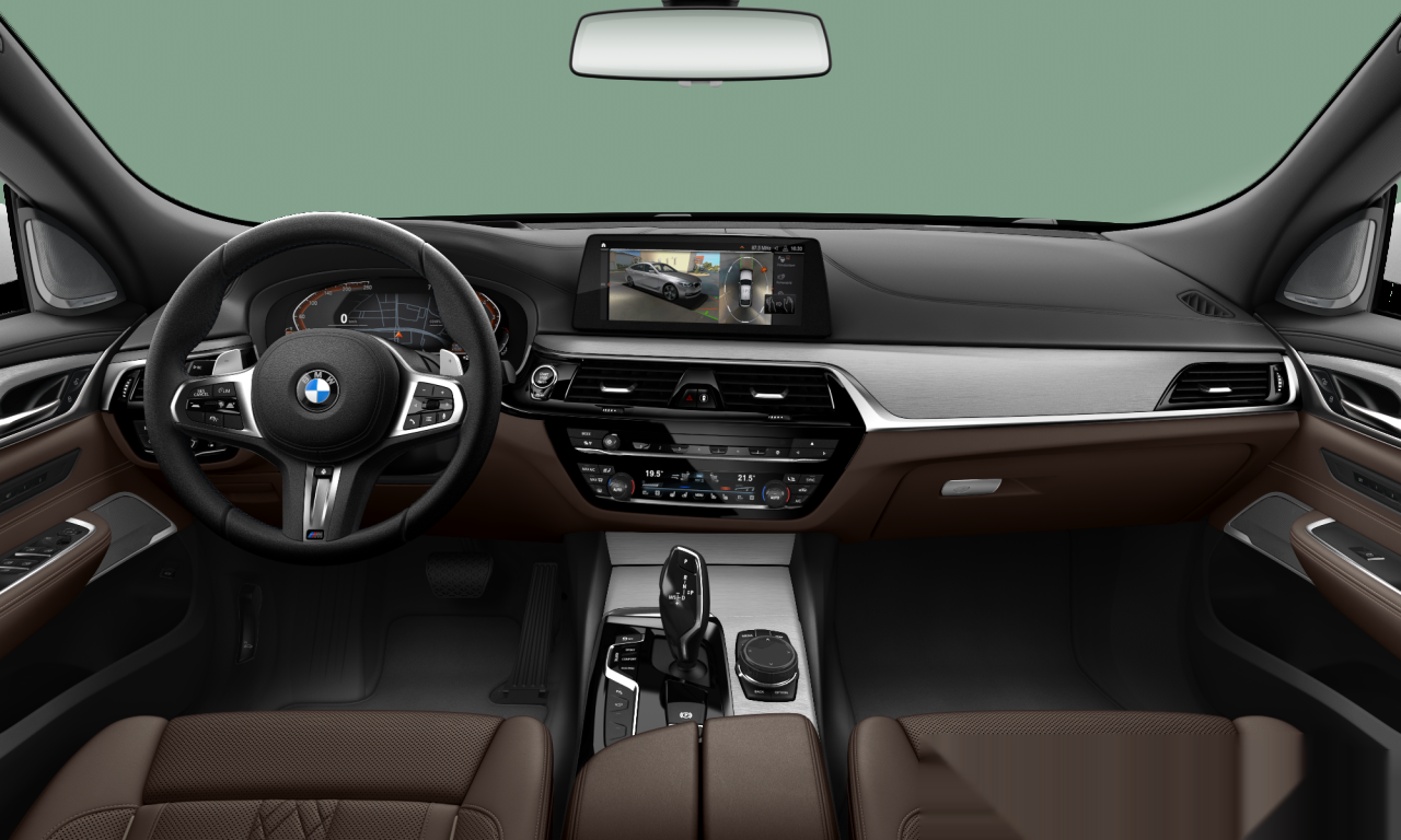 Interior of BMW 640i (G32), VIN WBAJX81040BR72764