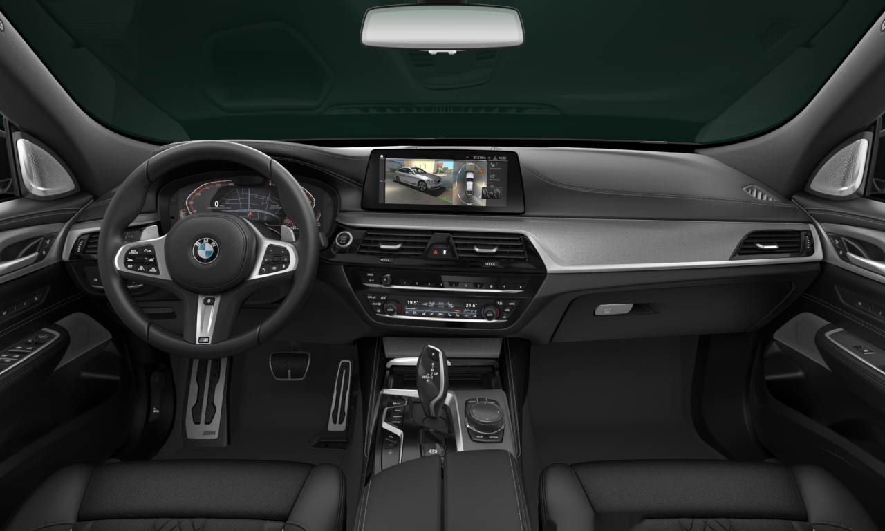 Interior of 2021 BMW 640d xDrive (G32 (MUE)), VIN WBAJY6101MCG38695