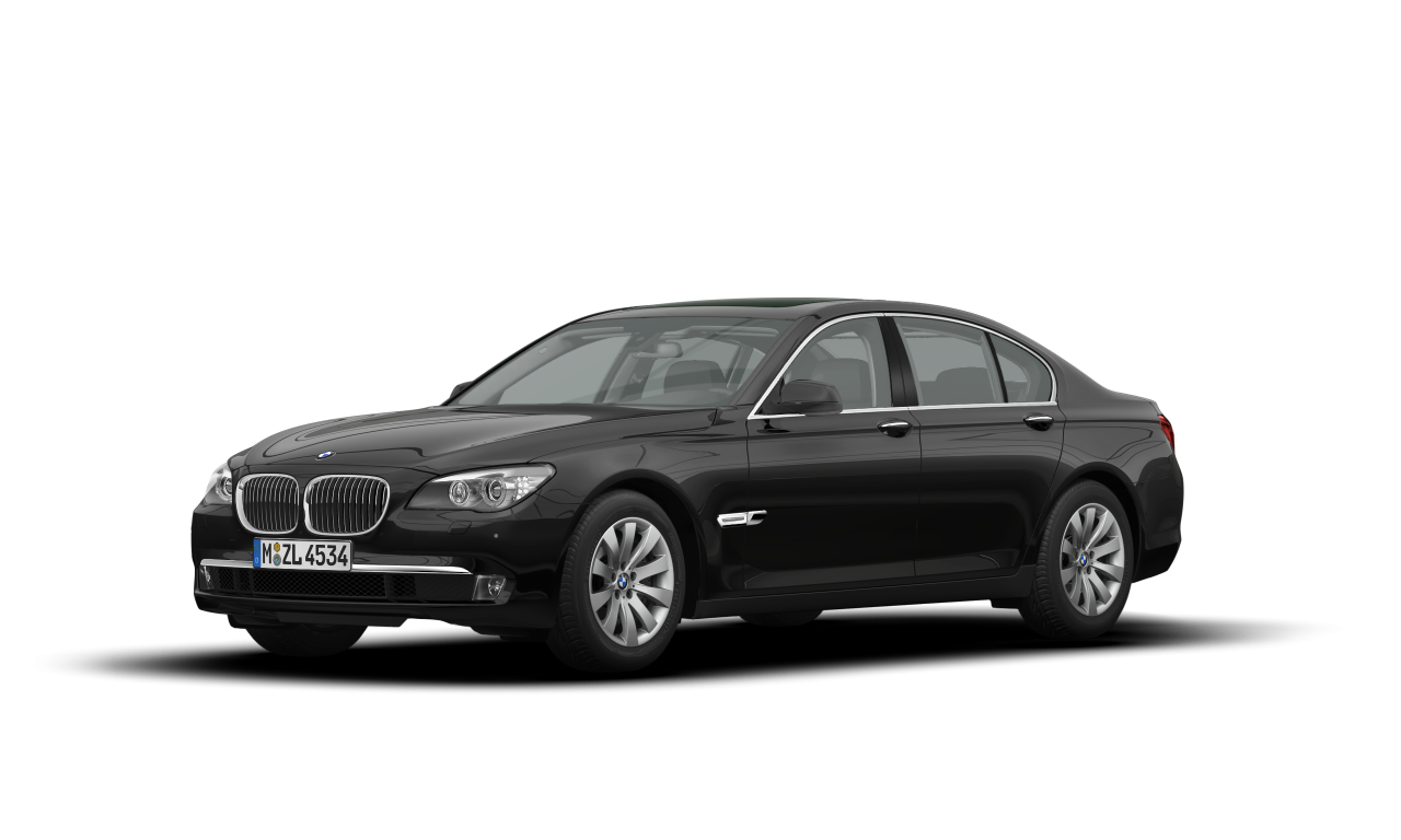 Exterior of 2010 BMW 740i (F01), VIN WBAKA42020C377869