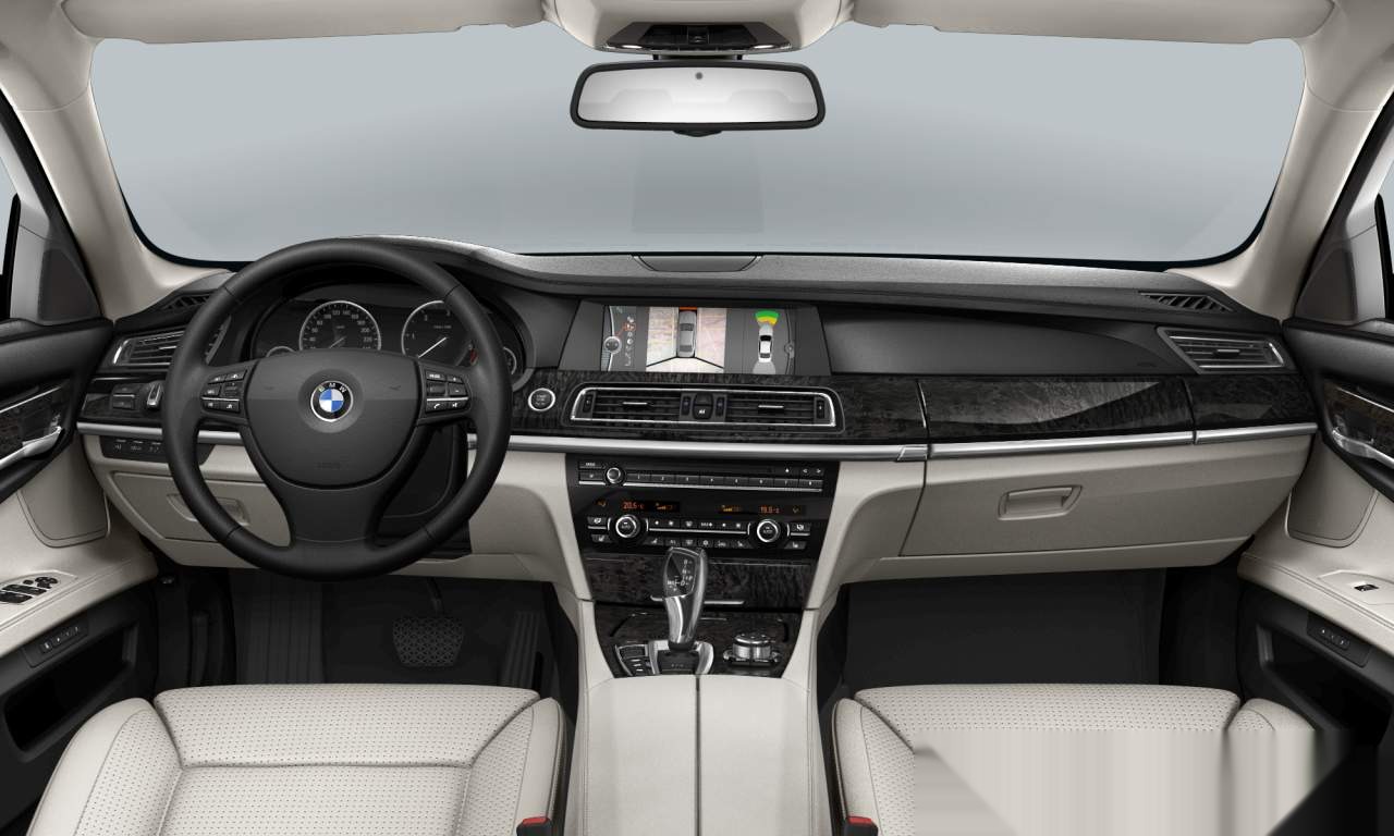 Interior of 2011 BMW 740d xDrive (Sedan (4 Doors)), VIN WBAKC010X0C898729