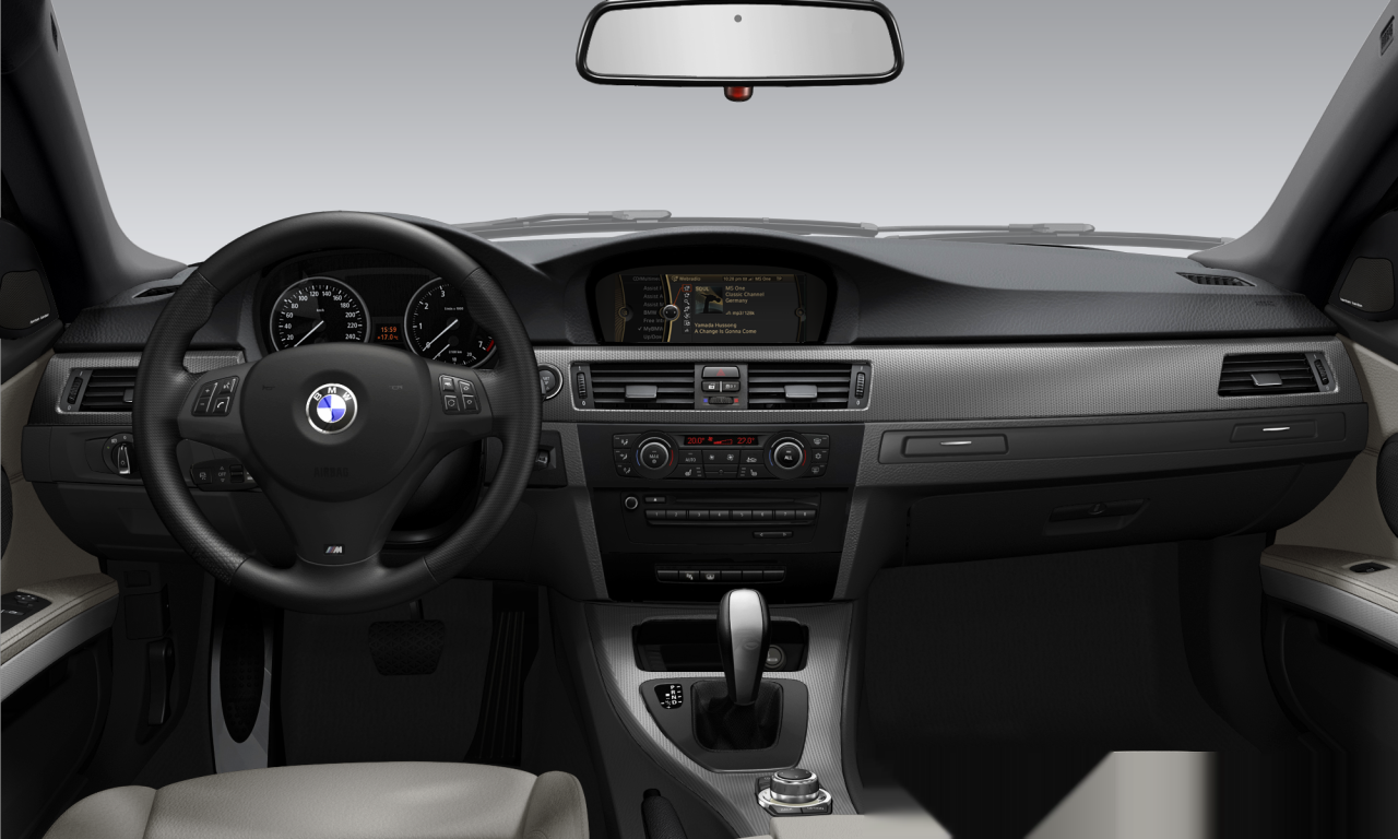 Interior of 2011 BMW 325i (E92 (MUE)), VIN WBAKE51080E792744
