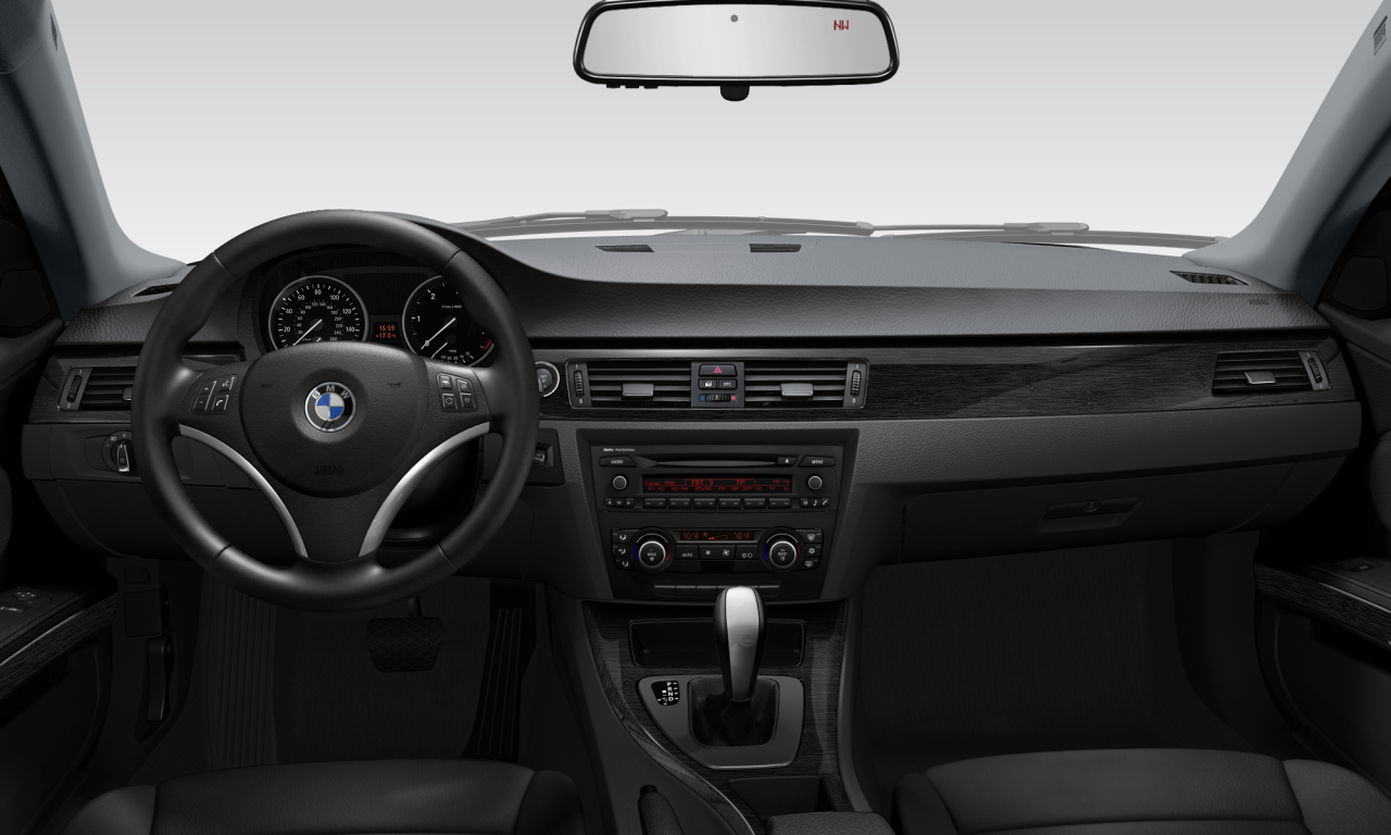Interior of 2010 BMW 328i (E92 (MUE)), VIN WBAKE5C50BE573675
