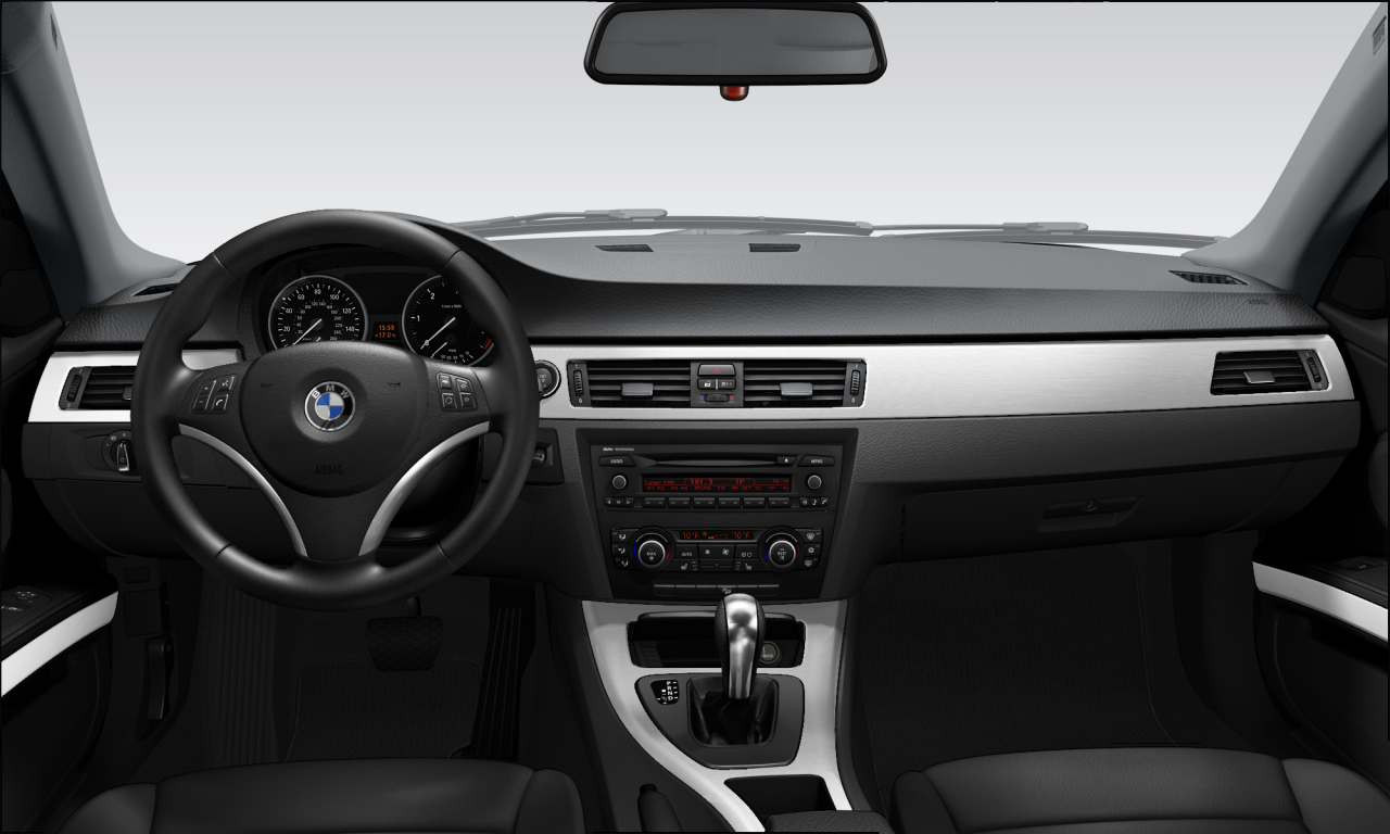Interior of BMW 328i xDrive (E92 (MUE)), VIN WBAKF3C56DJ385271