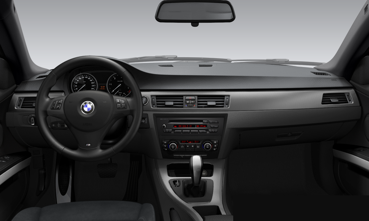 Interior of 2011 BMW 320d (E92 (MUE)), VIN WBAKK31010E846348
