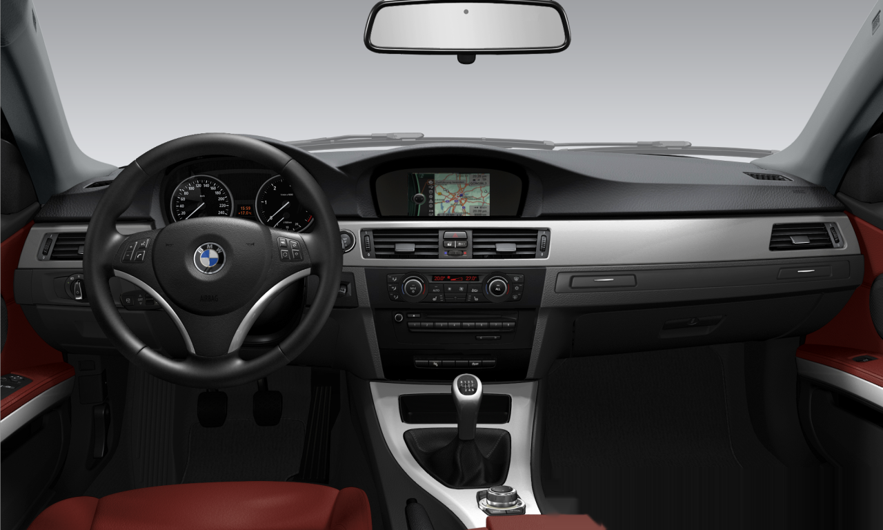Interior of 2011 BMW 320d (E92 (MUE)), VIN WBAKK310X0E548879