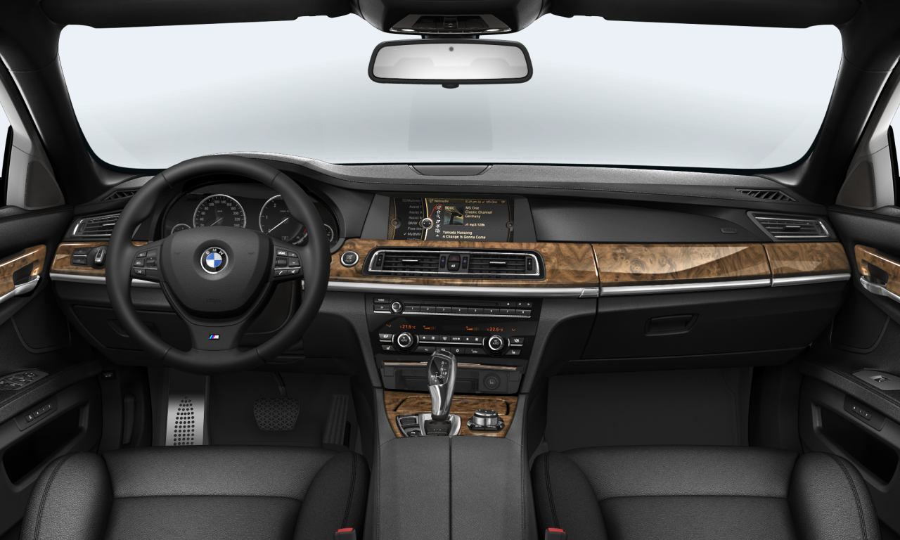 Interior of 2011 BMW 730d (F01), VIN WBAKM21070C615552