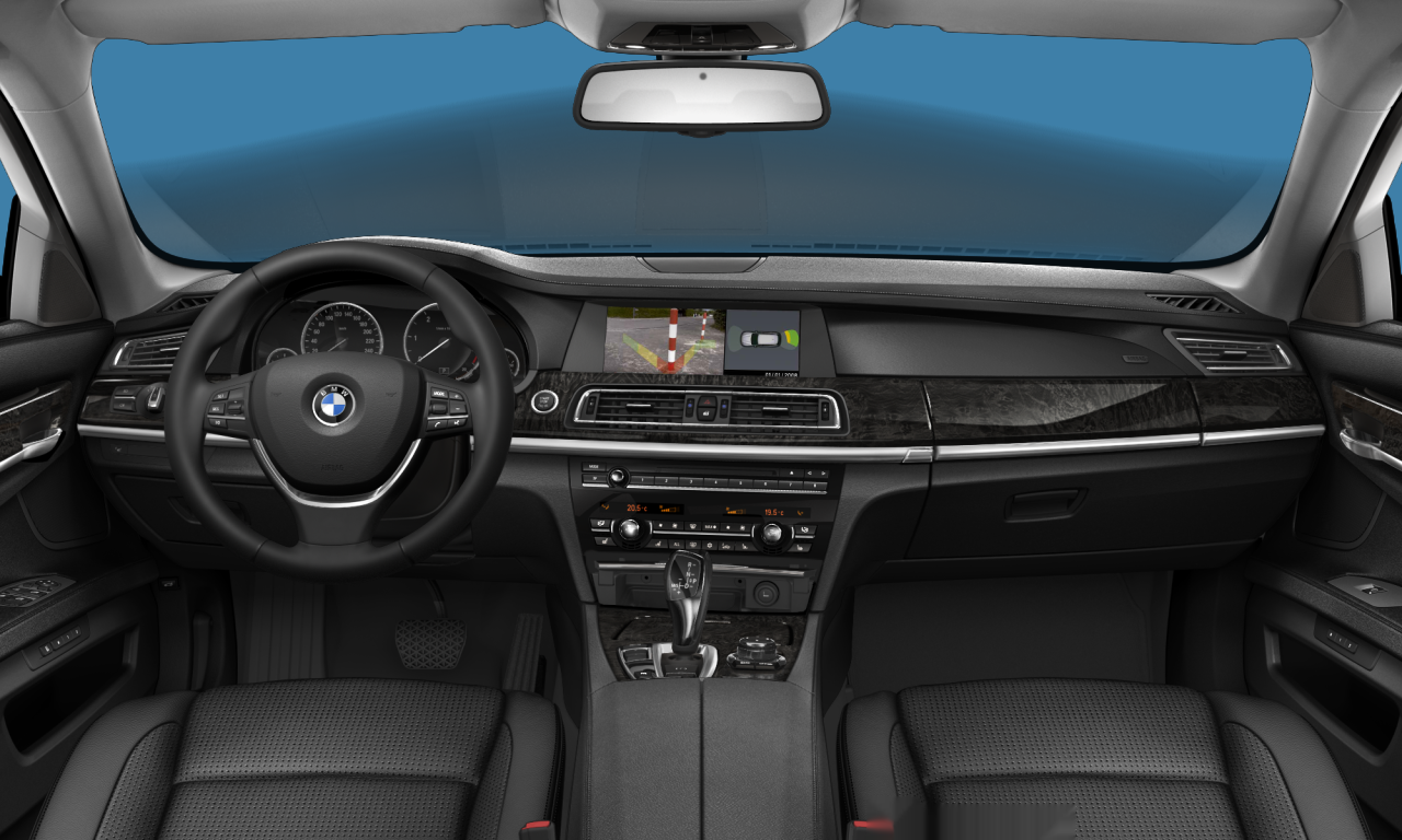 Interior of BMW 730d (F01), VIN WBAKM220X0CY74681