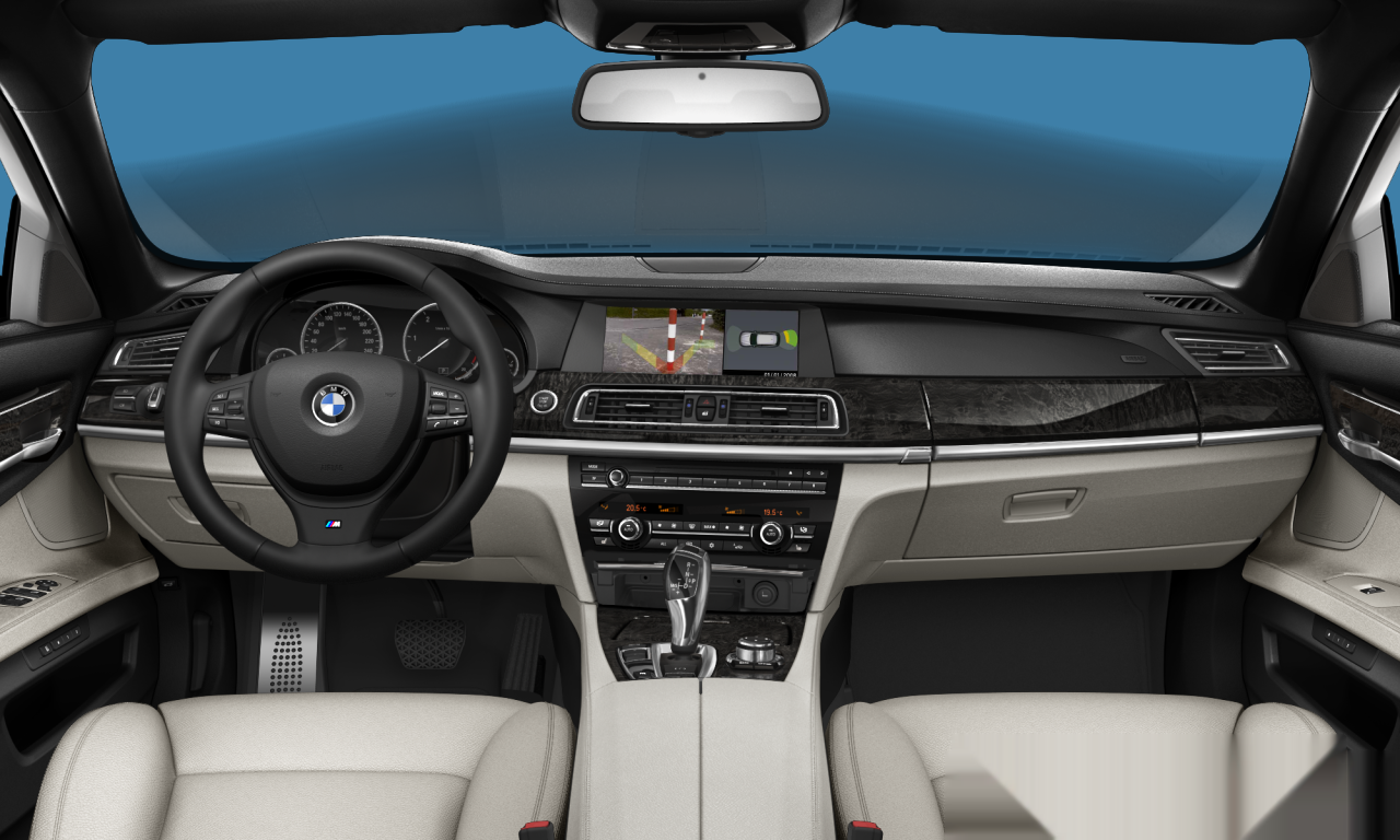 Interior of 2010 BMW 730d (F01), VIN WBAKM220X0CY75975