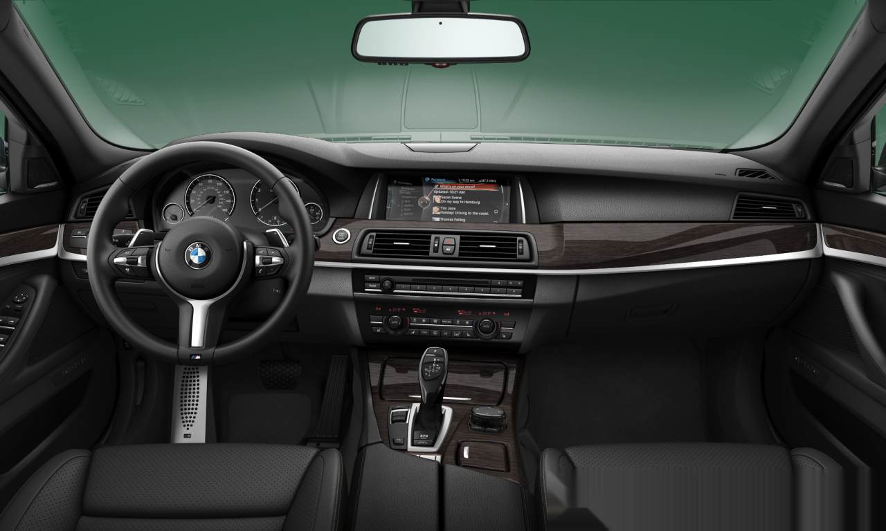 Interior of 2013 BMW 550i (F10 (MUE)), VIN WBAKN9C5XED681142