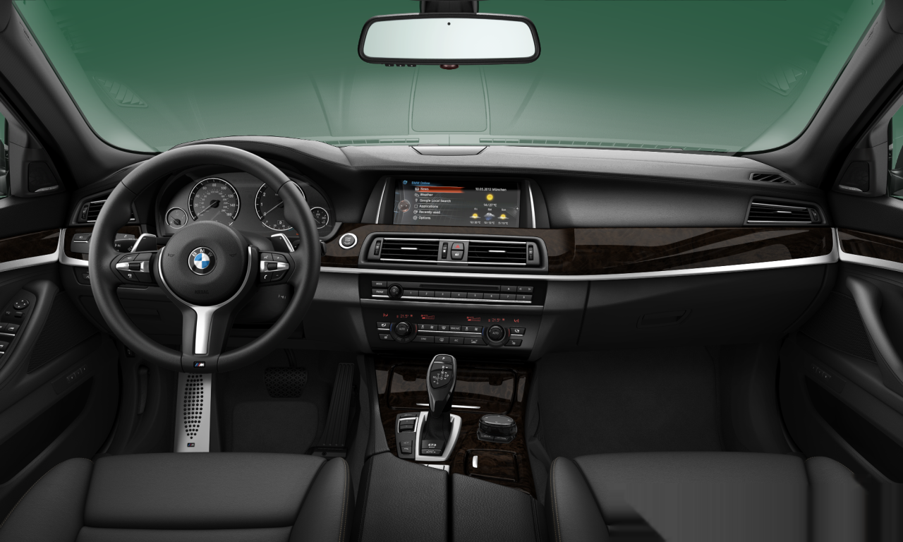 Interior of 2015 BMW 550i (F10 (MUE)), VIN WBAKN9C5XFD961502
