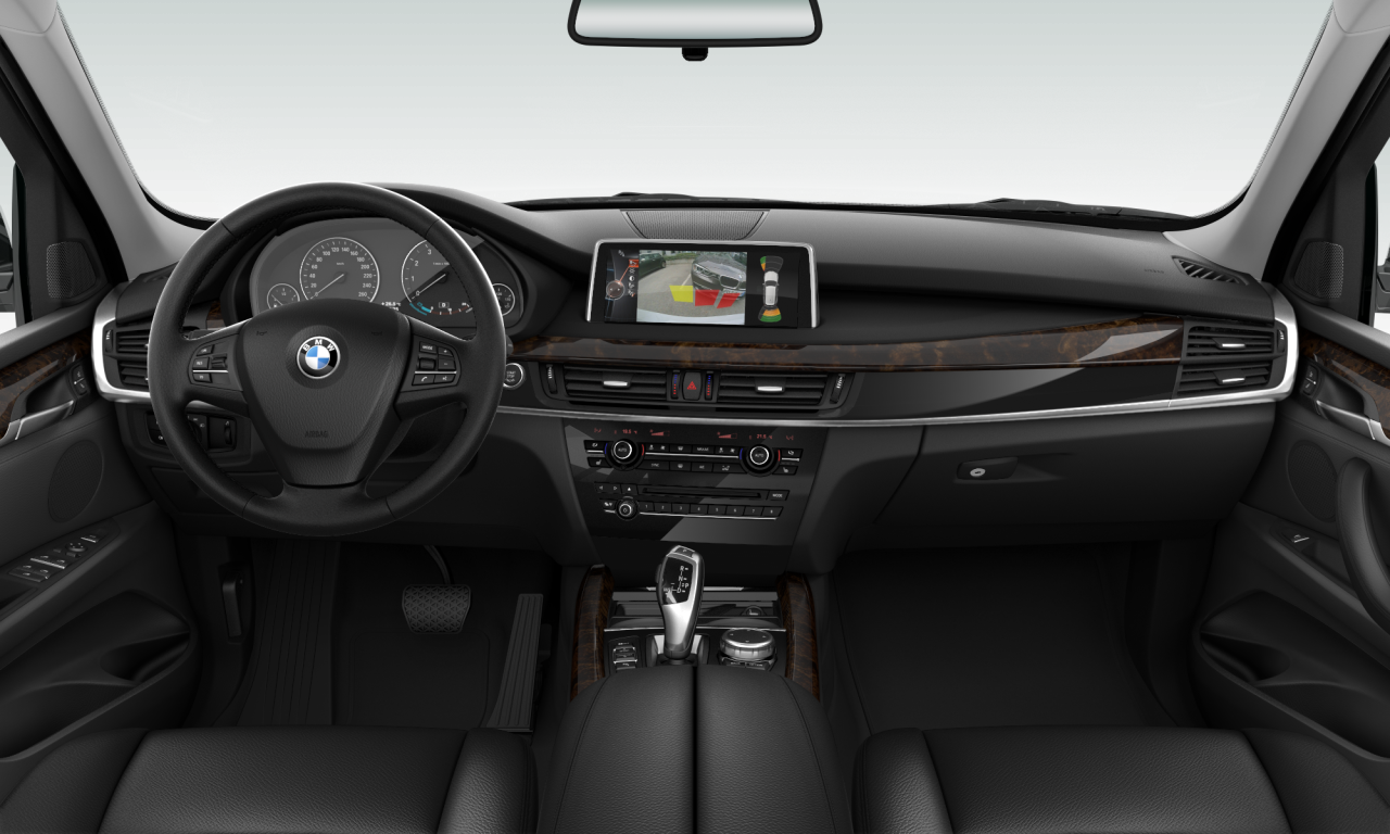 Interior of BMW X5 xDrive35i (F15), VIN WBAKR0103F0J37744